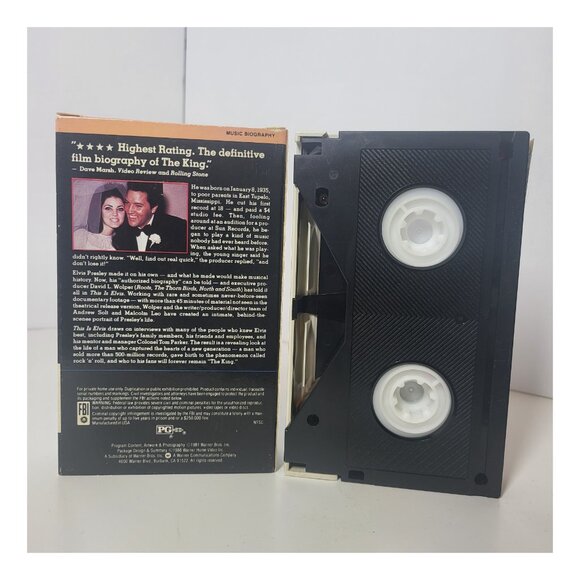This is Elvis BETA Tape Betamax (Not VHS) Elvis Presley - Picture 2 of 2